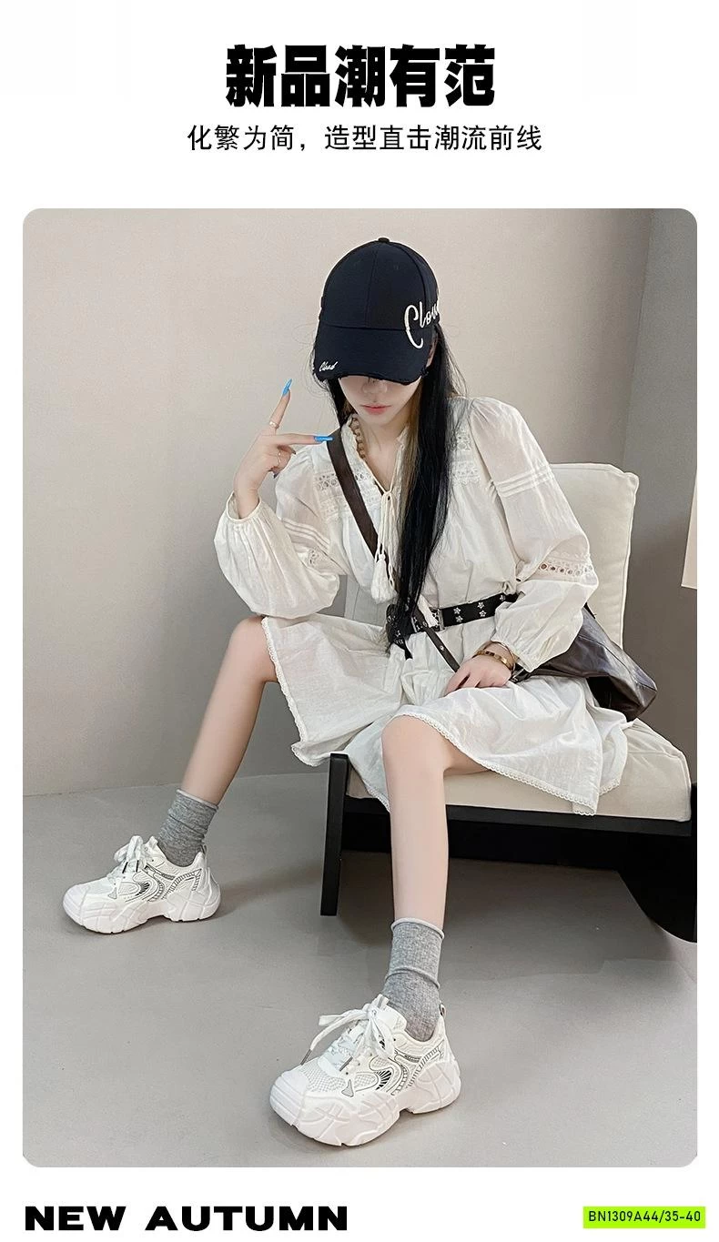 SNEAKER THỂ THAO HACK DÁNG NỮ