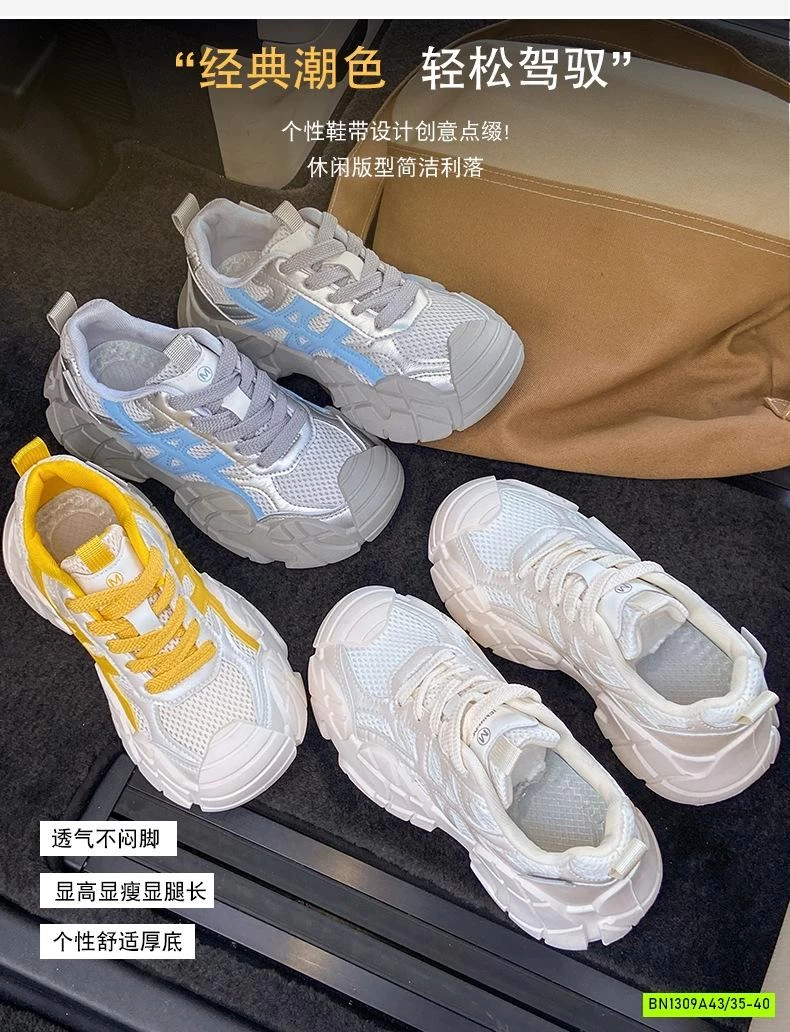 GIÀY THỂ THAO ĐỘN ĐẾ CÁ TÍNH