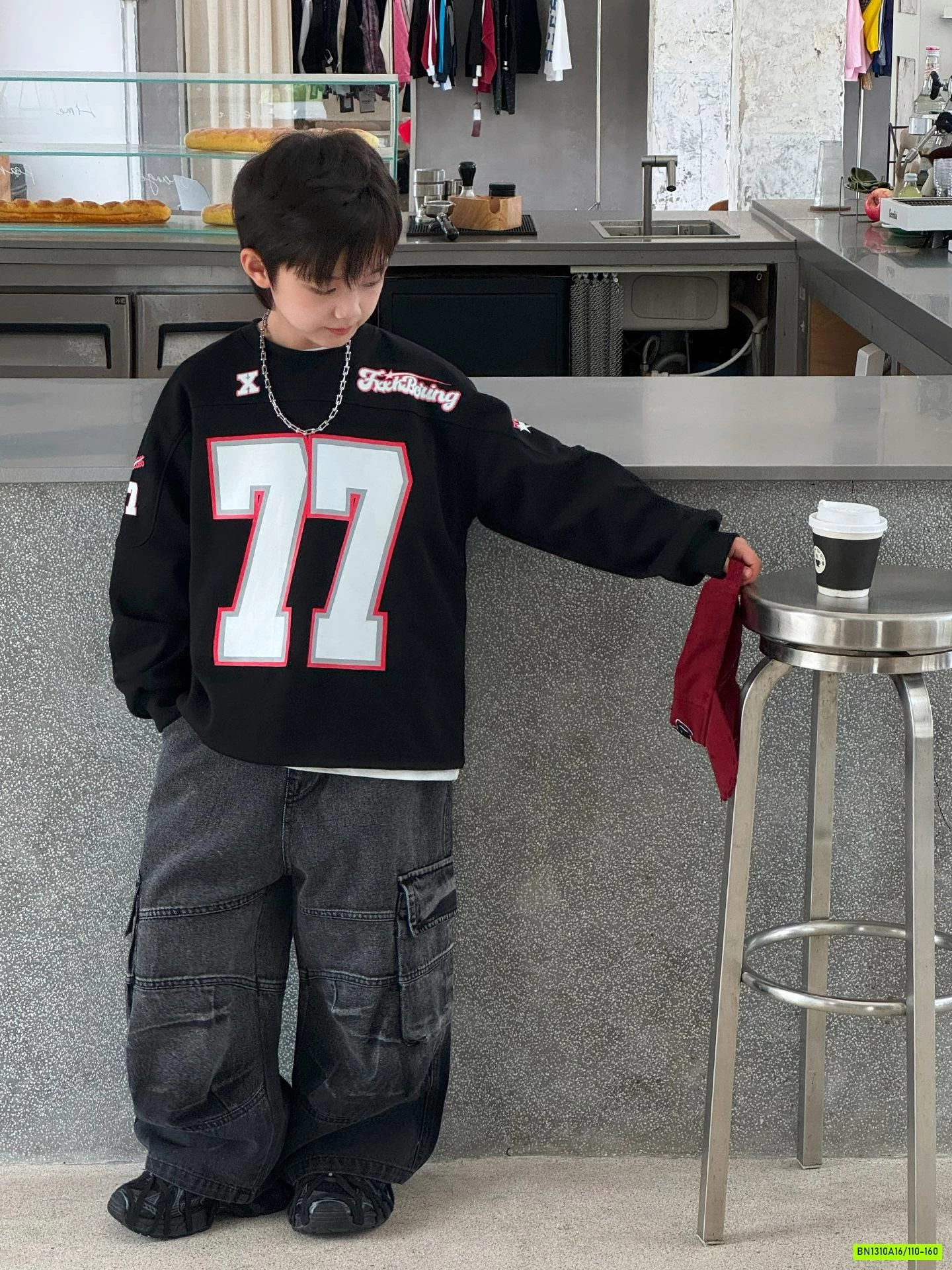 ÁO NỈ THỂ THAO SỐ 77