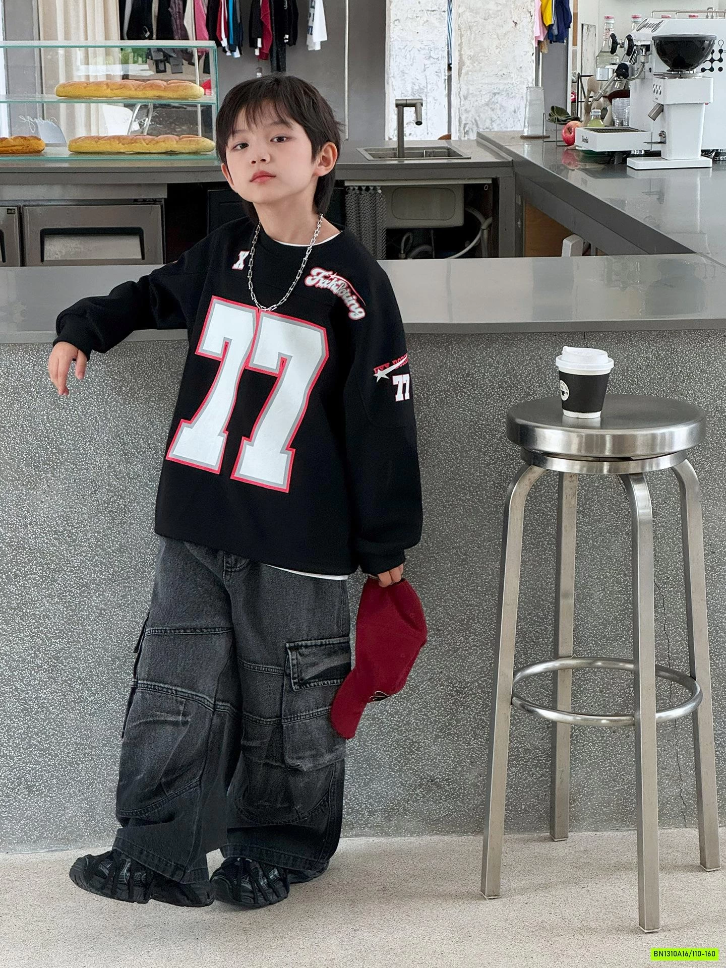 ÁO NỈ THỂ THAO SỐ 77