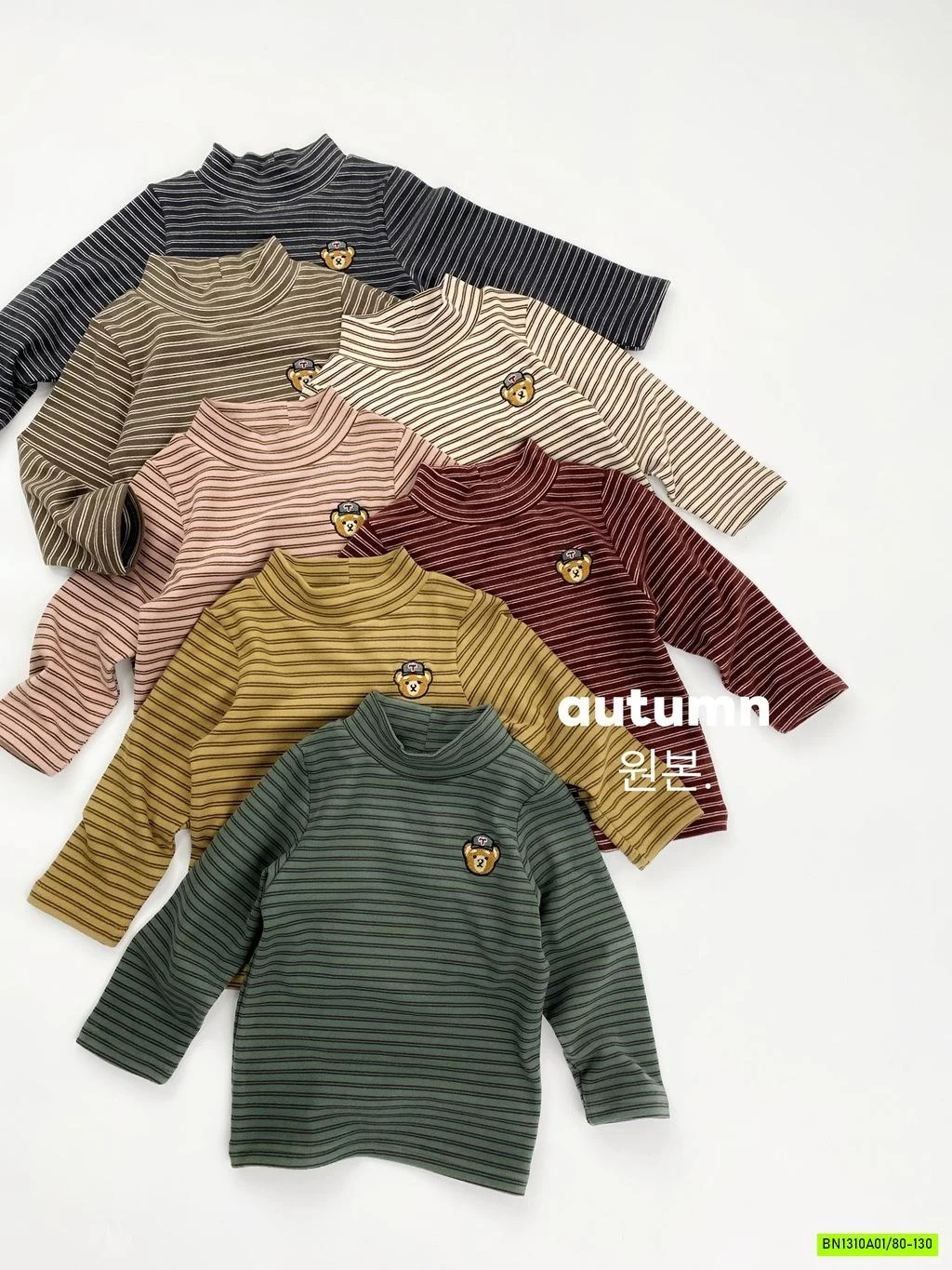 ÁO GIỮ NHIỆT KẺ LOGO GẤU XUẤT HÀN