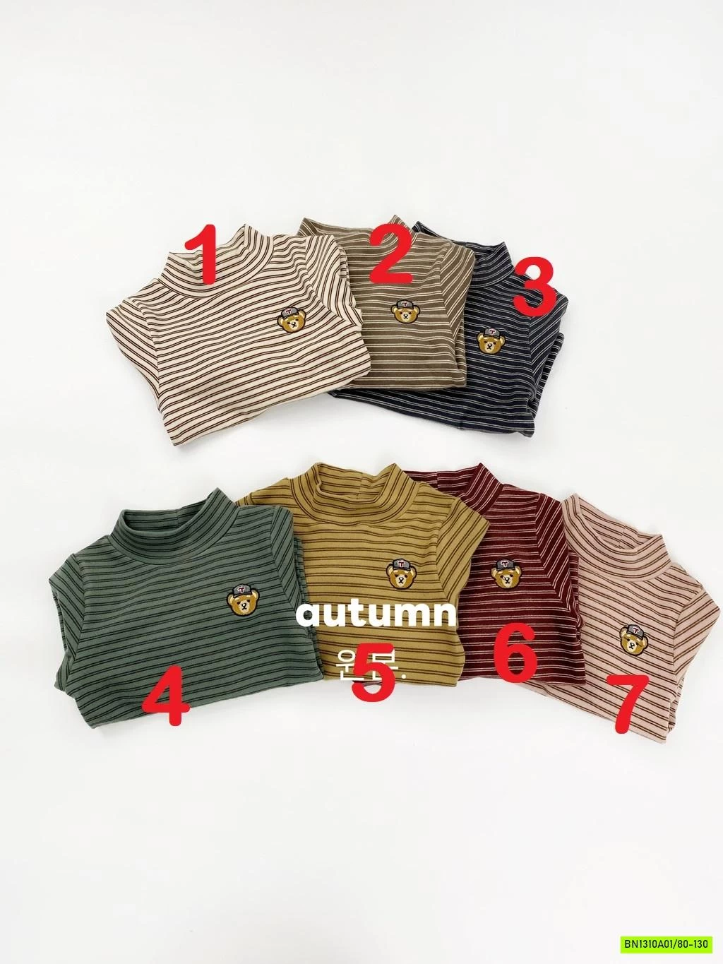 ÁO GIỮ NHIỆT KẺ LOGO GẤU XUẤT HÀN