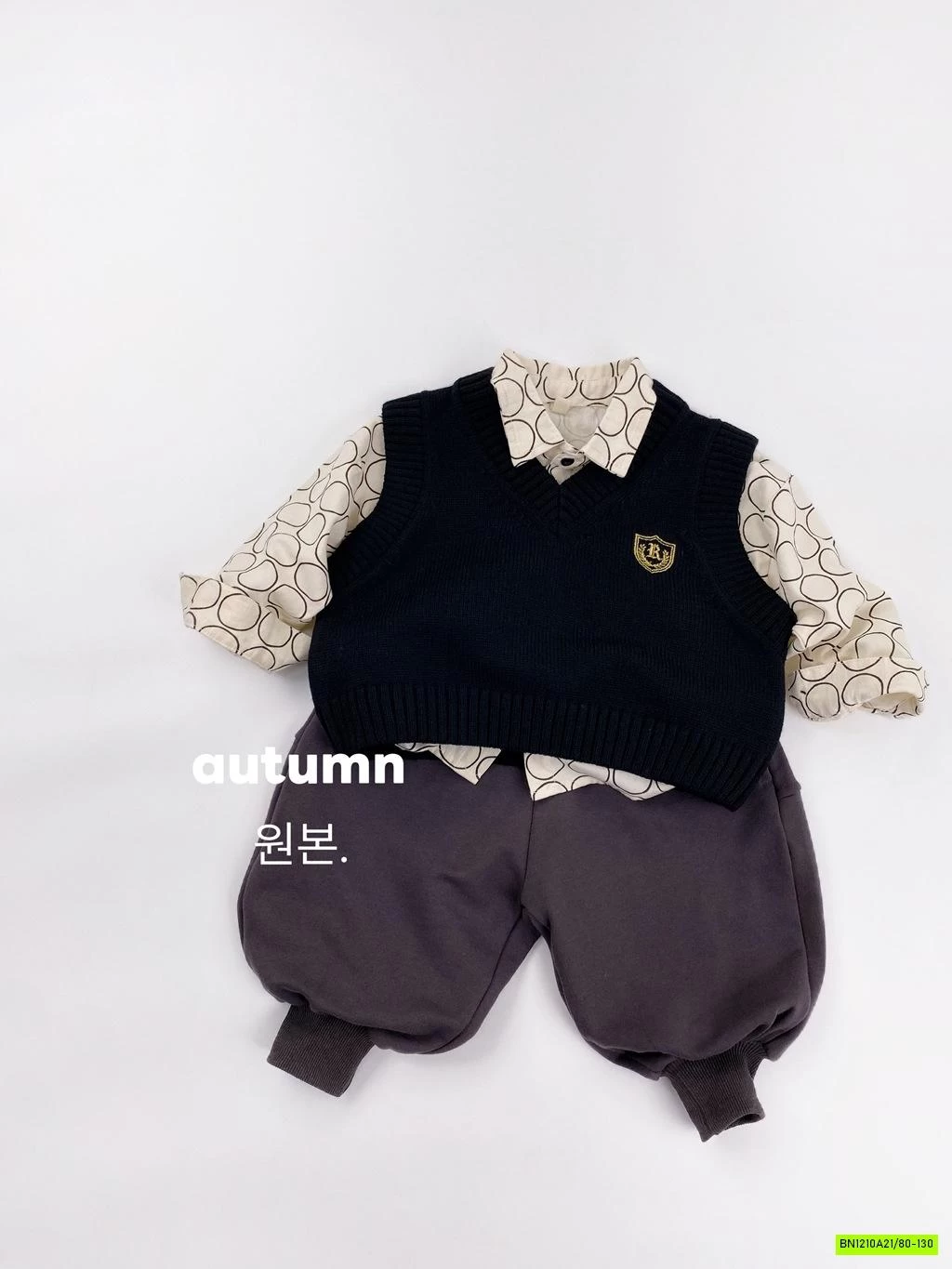 GILE LEN CỔ TIM THÊU LOGO