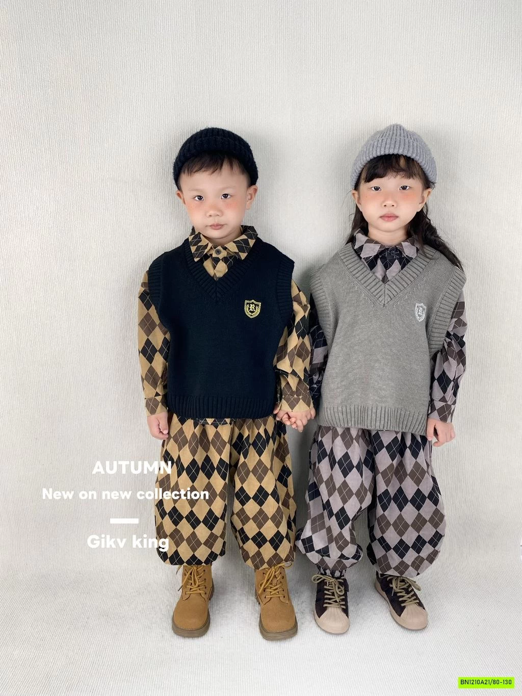 GILE LEN CỔ TIM THÊU LOGO