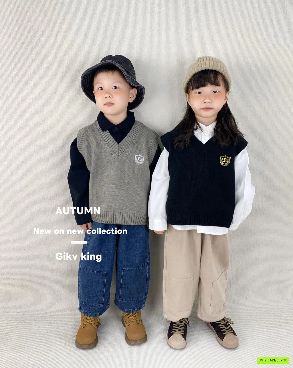 GILE LEN CỔ TIM THÊU LOGO