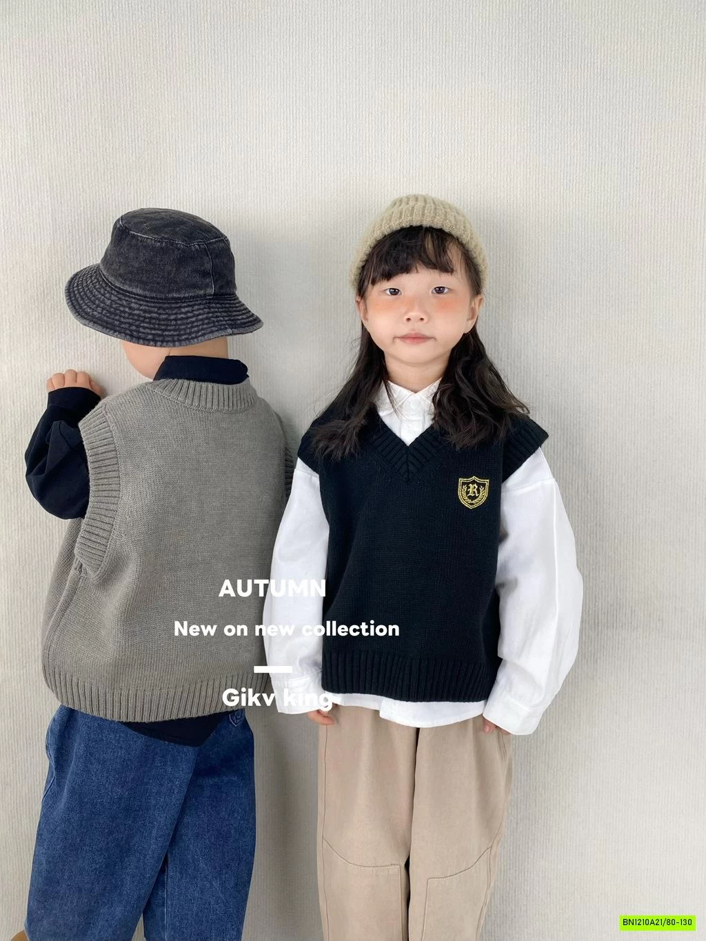 GILE LEN CỔ TIM THÊU LOGO