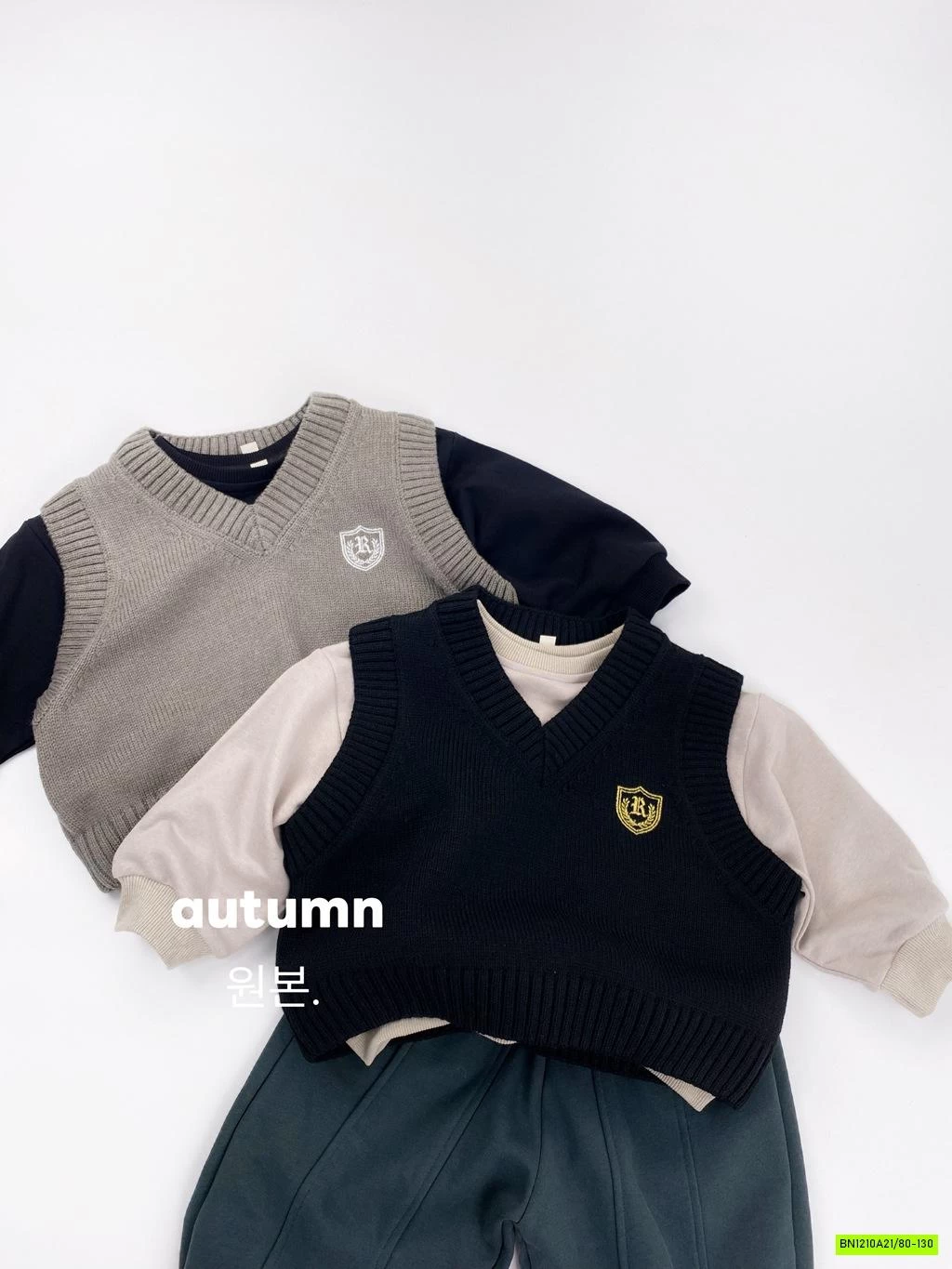 GILE LEN CỔ TIM THÊU LOGO