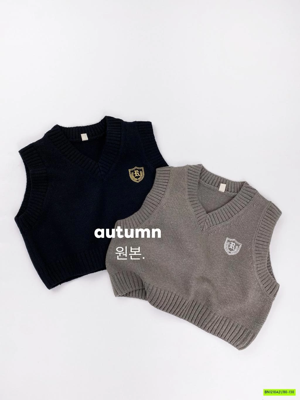 GILE LEN CỔ TIM THÊU LOGO