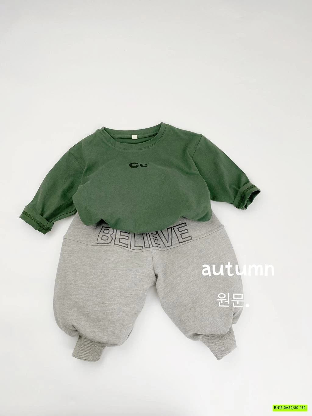 ÁO THUN MÙA THU CHỮ C VINTAGE