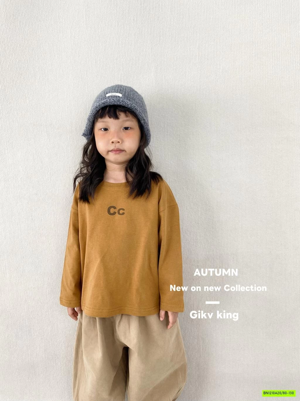 ÁO THUN MÙA THU CHỮ C VINTAGE