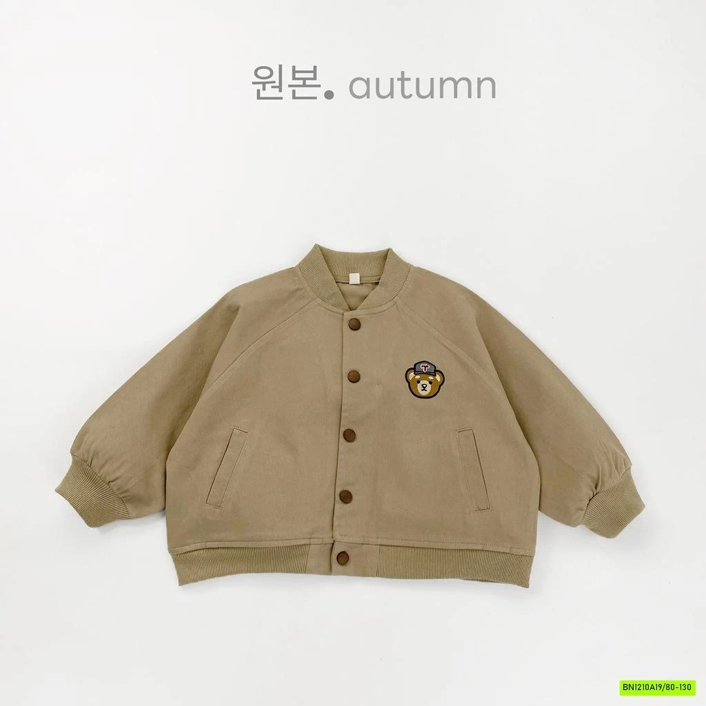 KHOÁC BOMBER GẤU VINTAGE