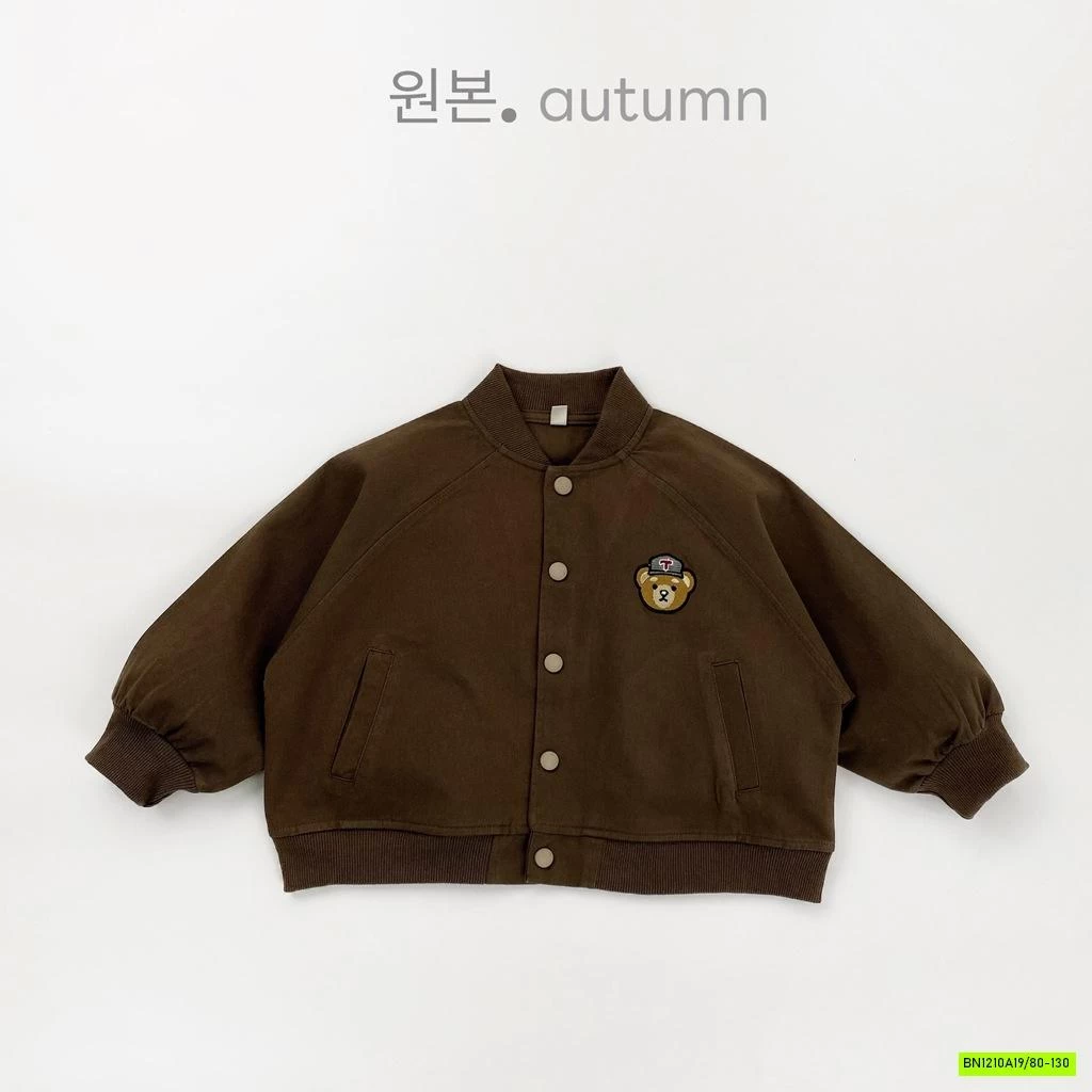 KHOÁC BOMBER GẤU VINTAGE