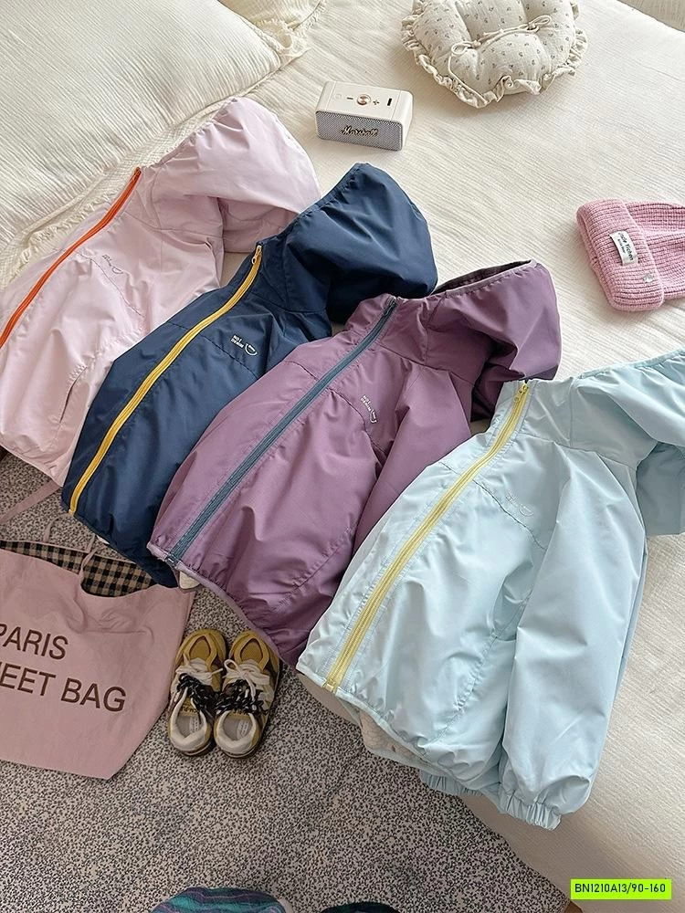 KHOÁC GIÓ TRẦN BÔNG LÓT NỈ