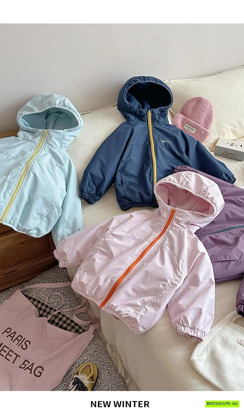 KHOÁC GIÓ TRẦN BÔNG LÓT NỈ