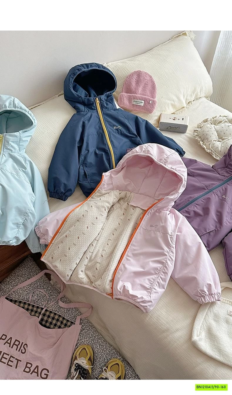 KHOÁC GIÓ TRẦN BÔNG LÓT NỈ