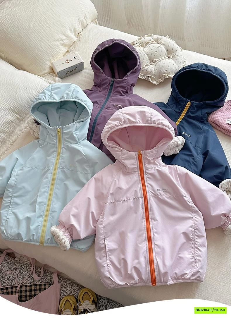 KHOÁC GIÓ TRẦN BÔNG LÓT NỈ