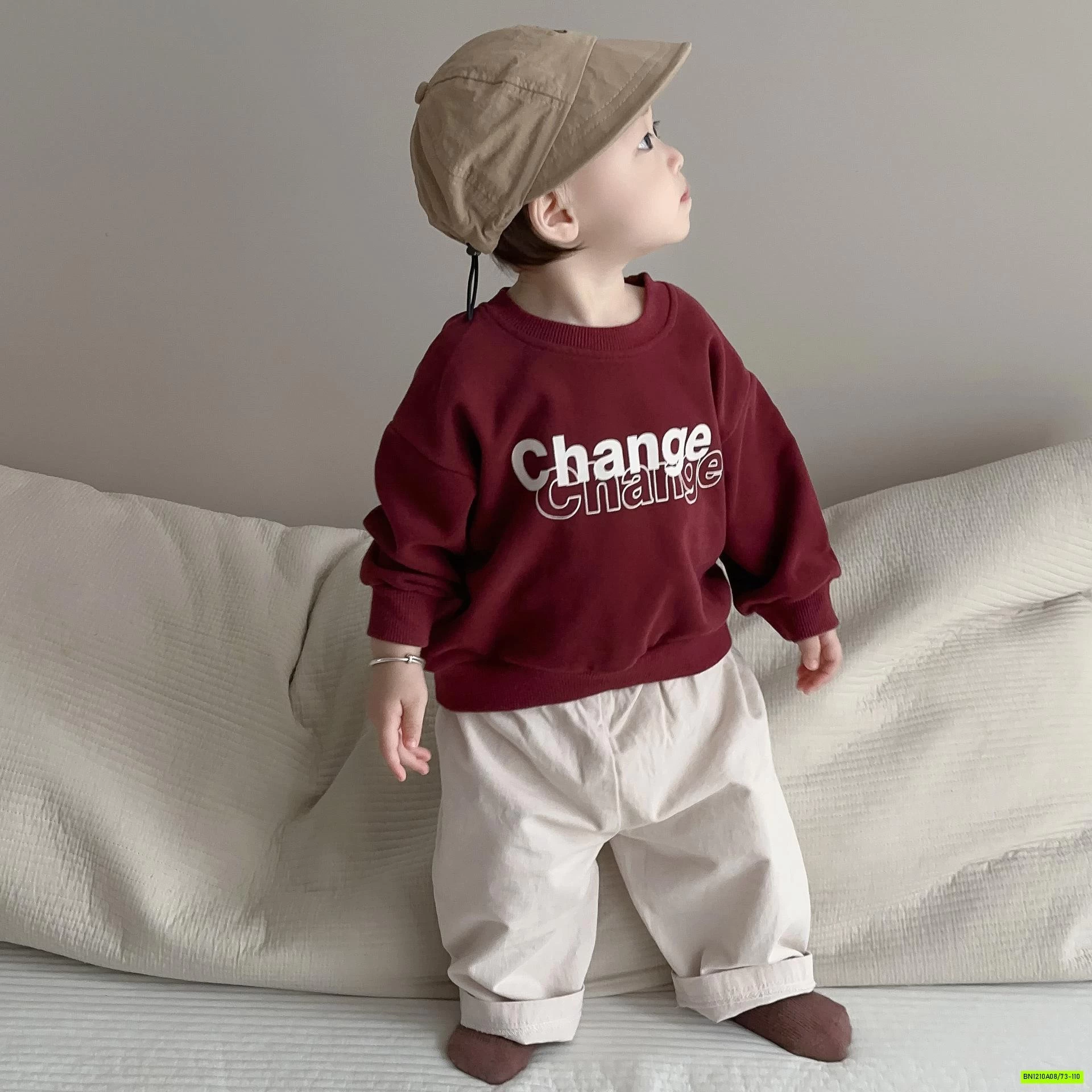 ÁO NỈ CHANGE MIX QUẦN THÔ MỀM