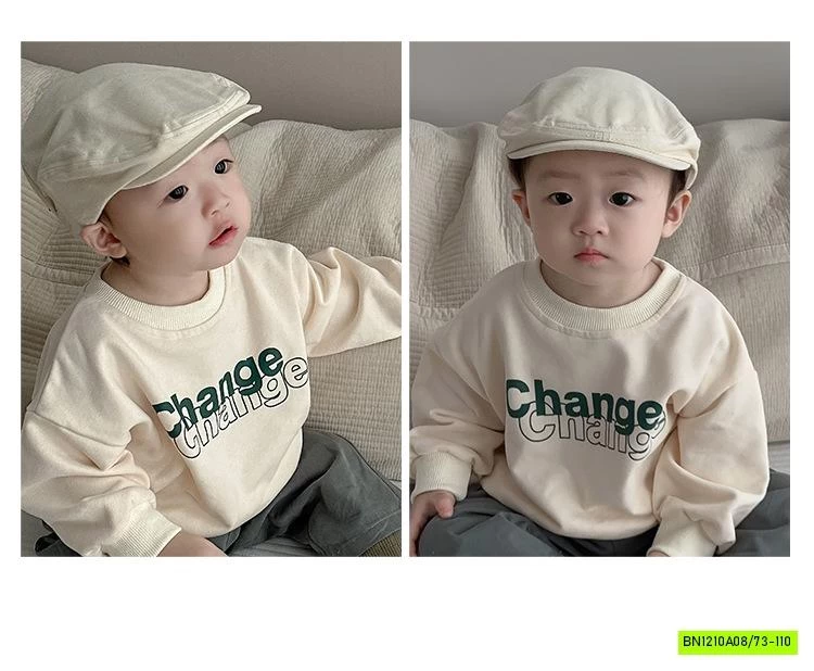 ÁO NỈ CHANGE MIX QUẦN THÔ MỀM