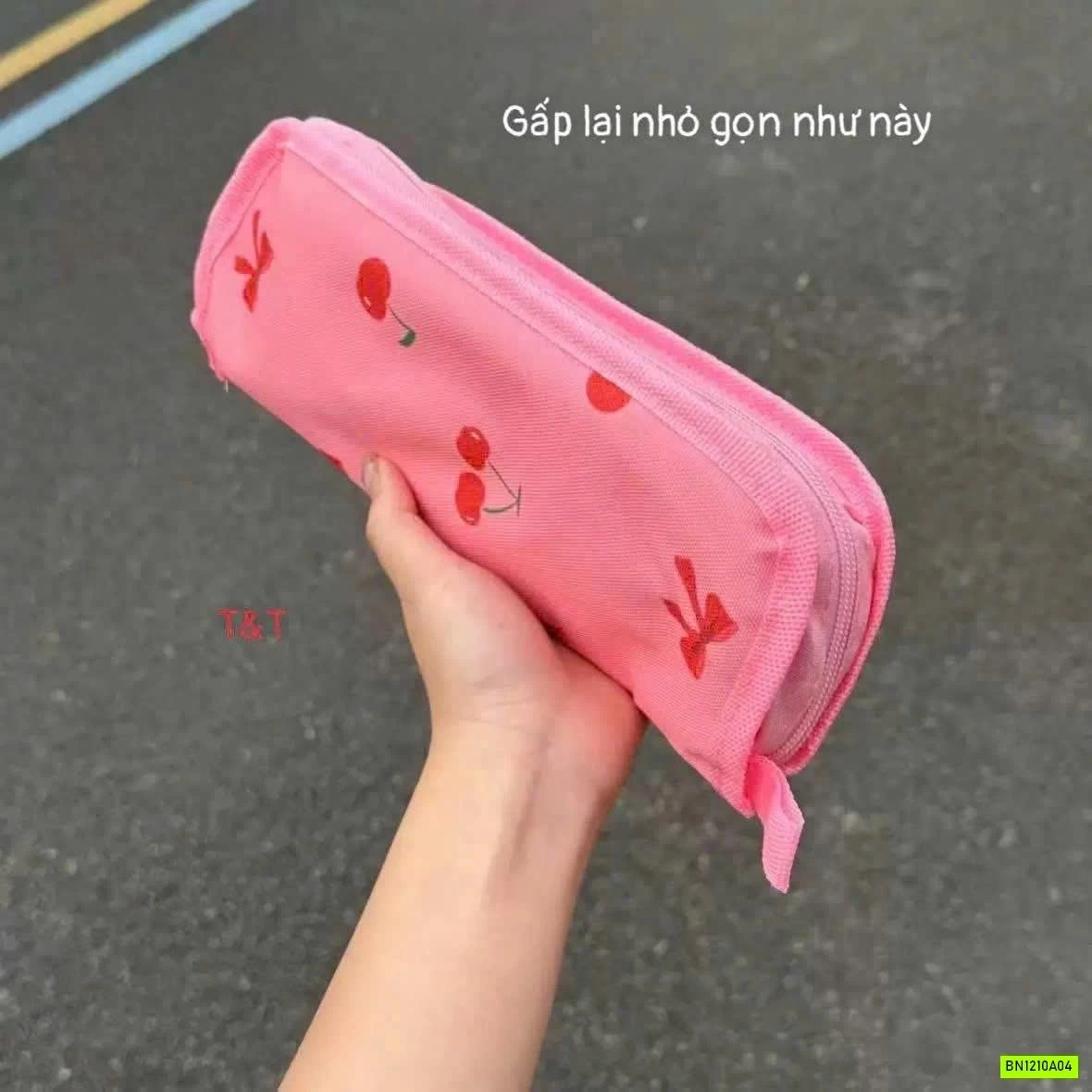 GHẾ GẤP GỌN MINI HỒNG