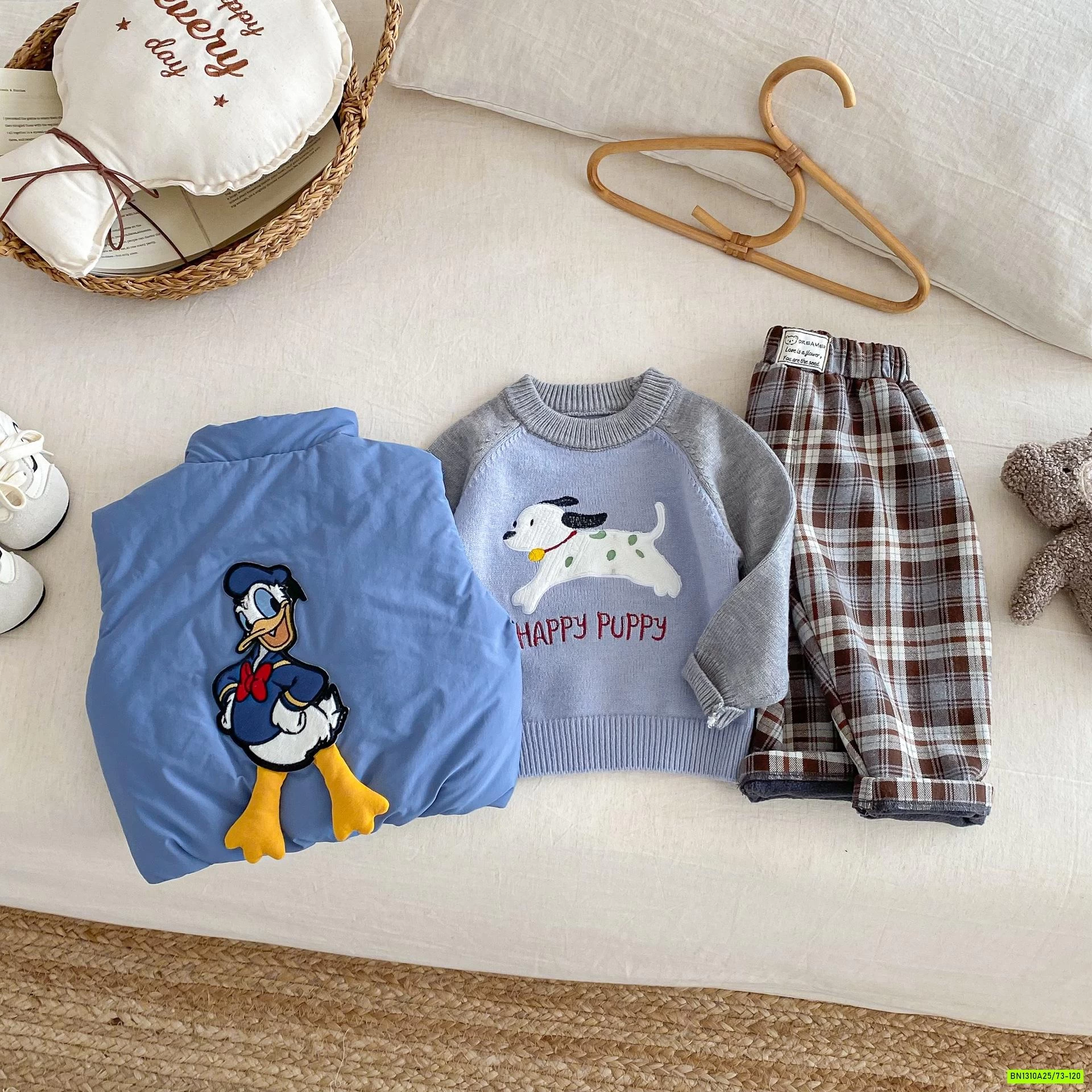 KHOÁC PHAO DISNEY LÓT NHUNG