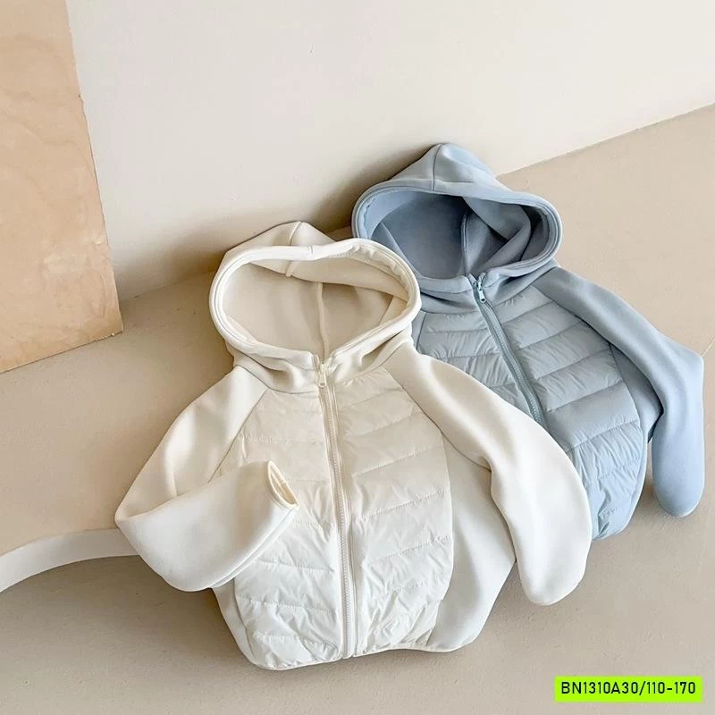 KHOÁC LÔNG VŨ PHỐI NỈ LIỀN MŨ