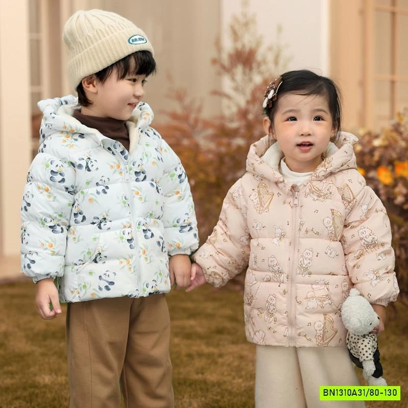 KHOÁC PHAO LÓT NỈ HỌA TIẾT