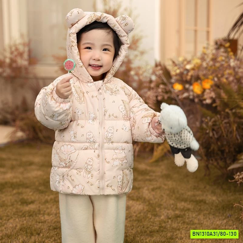 KHOÁC PHAO LÓT NỈ HỌA TIẾT