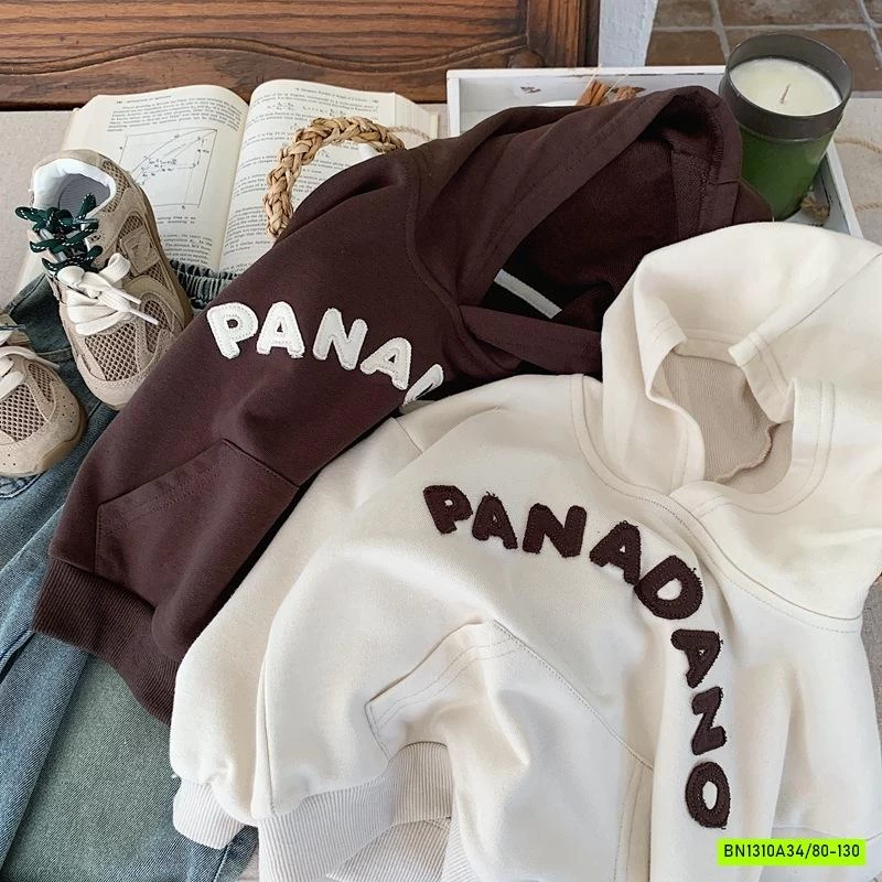 HOODIE DA CÁ THÊU CHỮ PANADANO