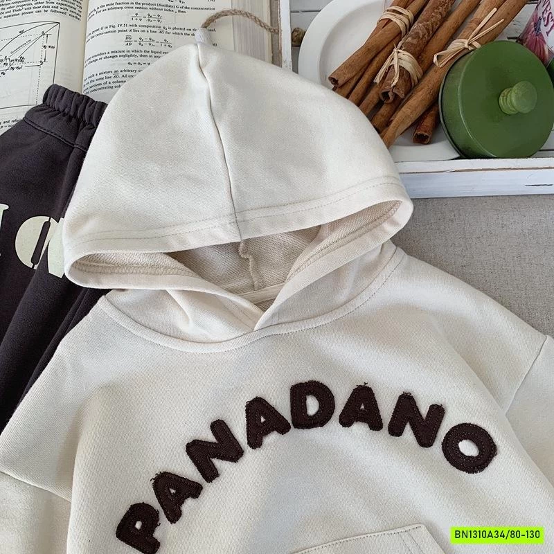 HOODIE DA CÁ THÊU CHỮ PANADANO