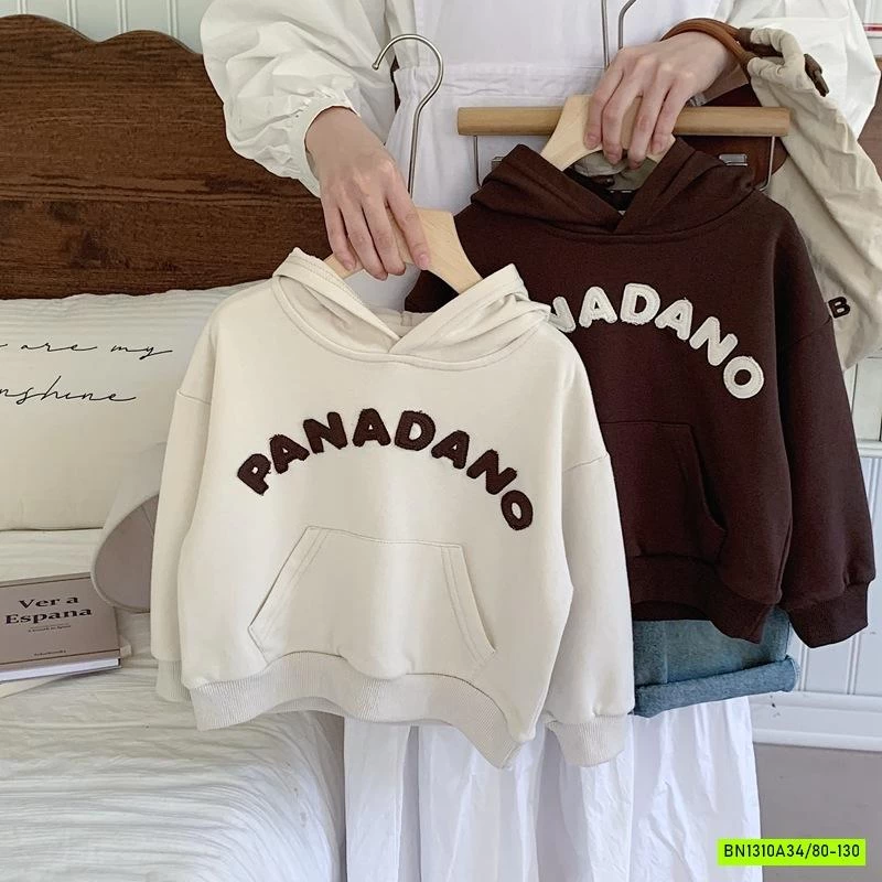 HOODIE DA CÁ THÊU CHỮ PANADANO