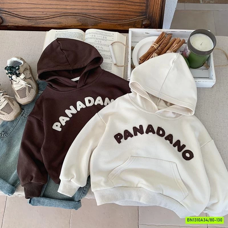 HOODIE DA CÁ THÊU CHỮ PANADANO