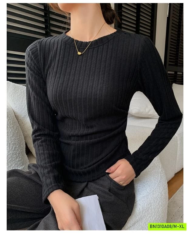 ÁO NỈ LEN RÚT EO