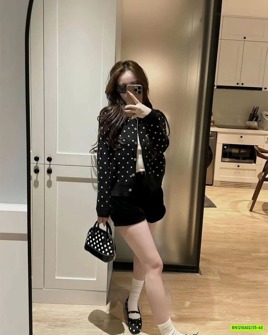 GIÀY BÚP BÊ LƯỚI GẮN THỎ