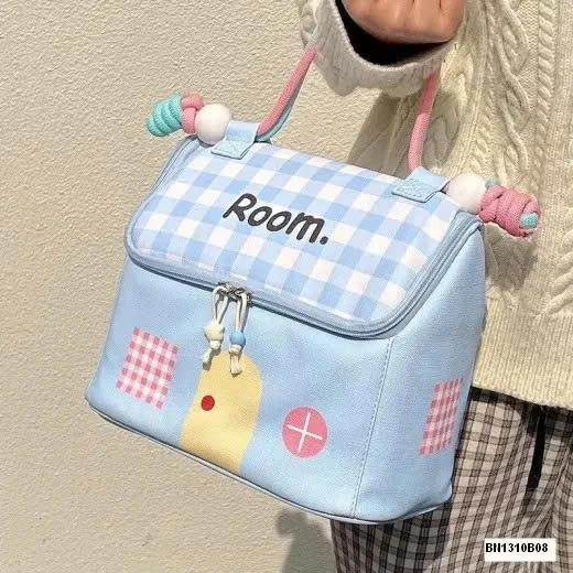 TÚI ĐỰNG ĐỒ MAKE UP HÌNH NGÔI NHÀ