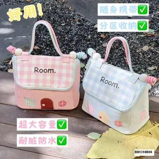 TÚI ĐỰNG ĐỒ MAKE UP HÌNH NGÔI NHÀ