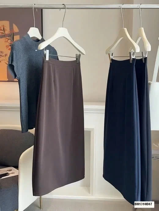 CHÂN VÁY CÔNG SỞ DÁNG DÀI