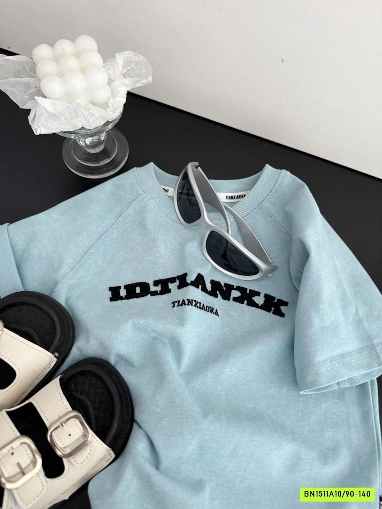 ÁO THUN THÊU CHỮ NGỰC