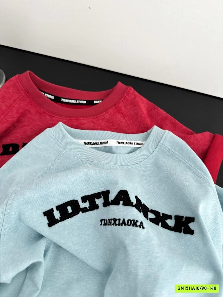 ÁO THUN THÊU CHỮ NGỰC