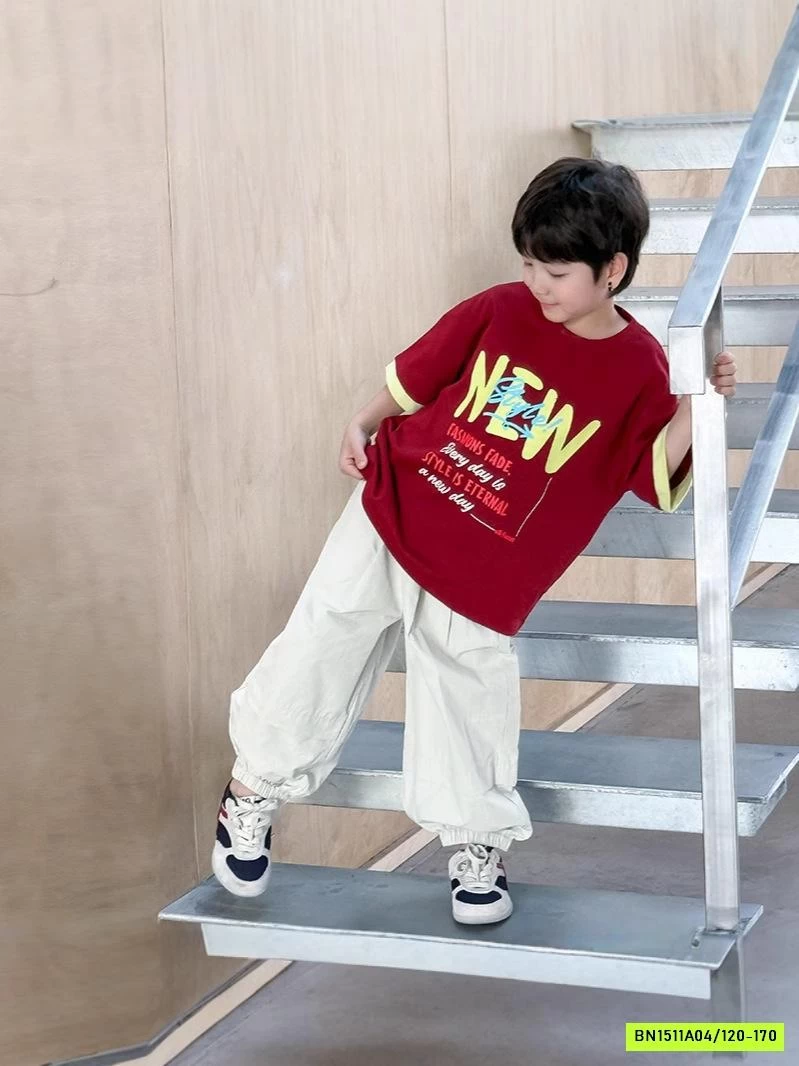 ÁO THUN NEW PHỐI VIỀN TAY