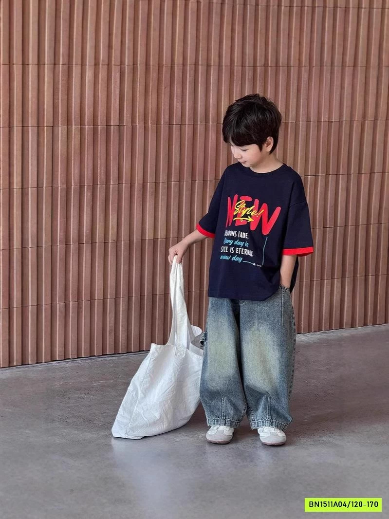 ÁO THUN NEW PHỐI VIỀN TAY