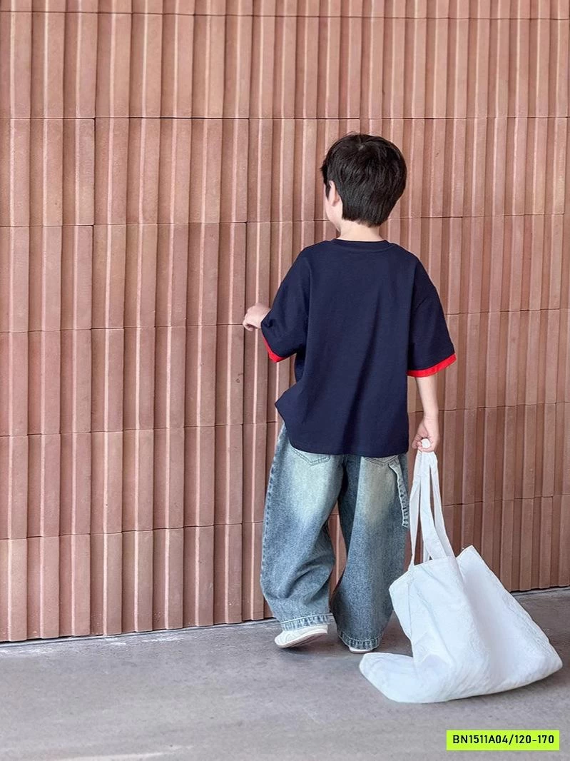 ÁO THUN NEW PHỐI VIỀN TAY