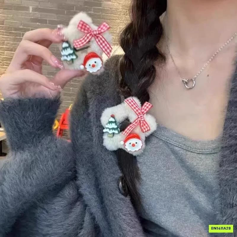 COMBO 5 KẸP TÓC LÔNG ÔNG GIÀ NOEL