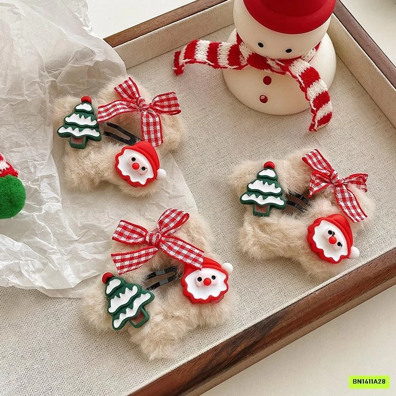 COMBO 5 KẸP TÓC LÔNG ÔNG GIÀ NOEL