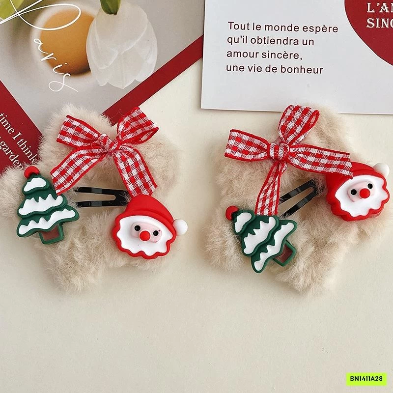 COMBO 5 KẸP TÓC LÔNG ÔNG GIÀ NOEL