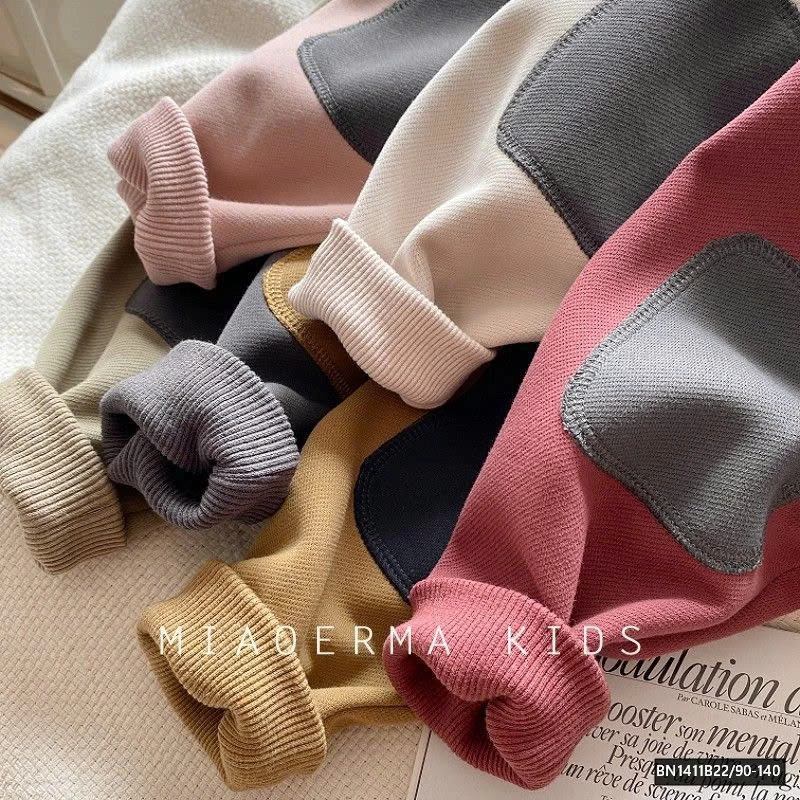 ÁO NỈ VÁ GỐI TAY