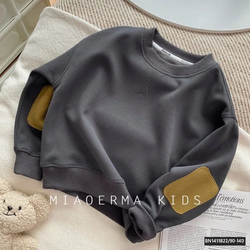 ÁO NỈ VÁ GỐI TAY