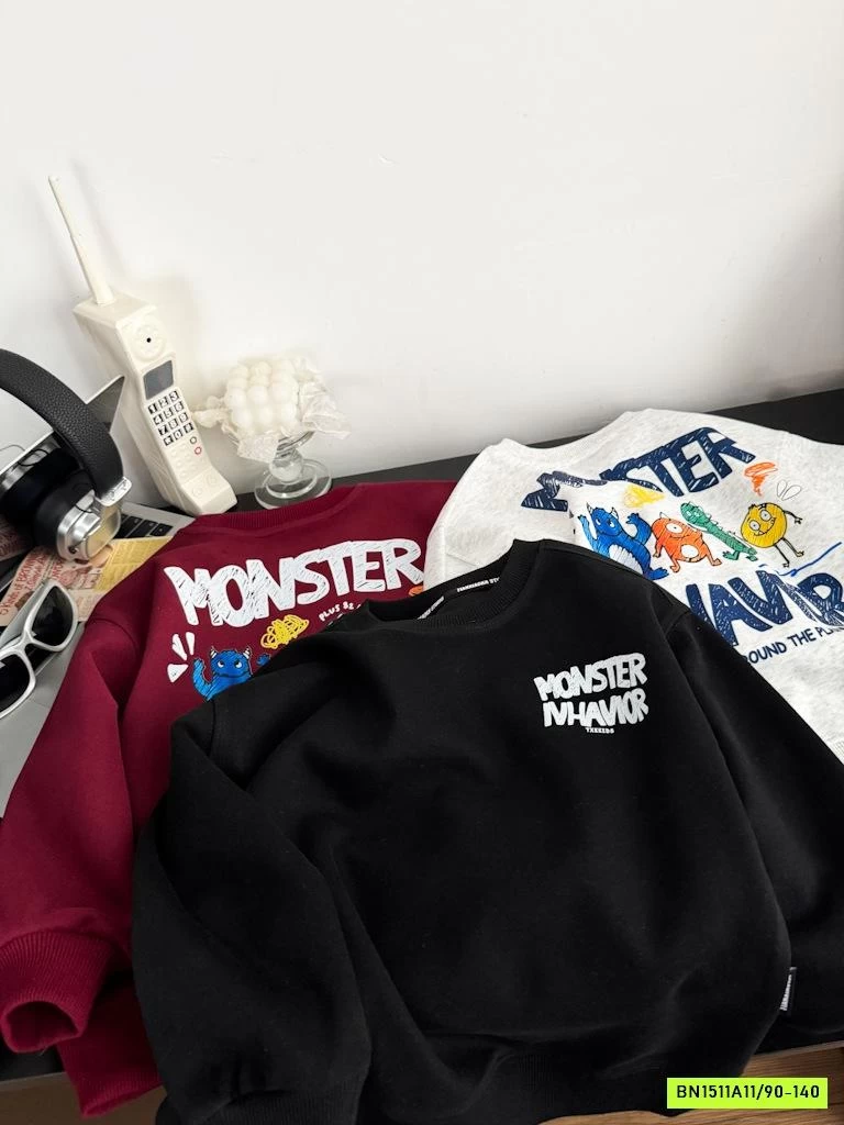 ÁO NỈ IN HÌNH LƯNG