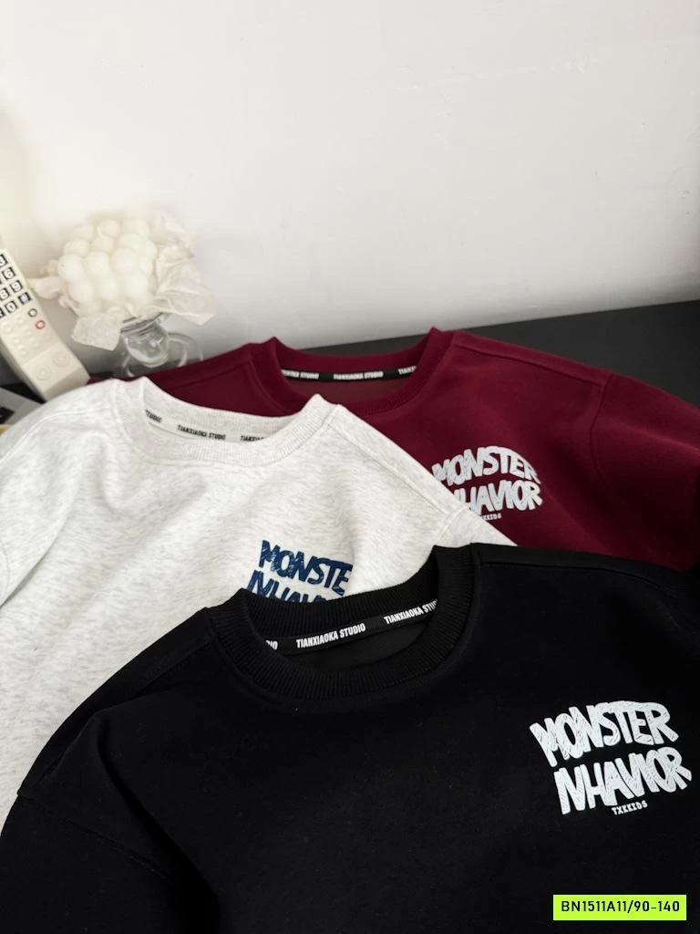 ÁO NỈ IN HÌNH LƯNG