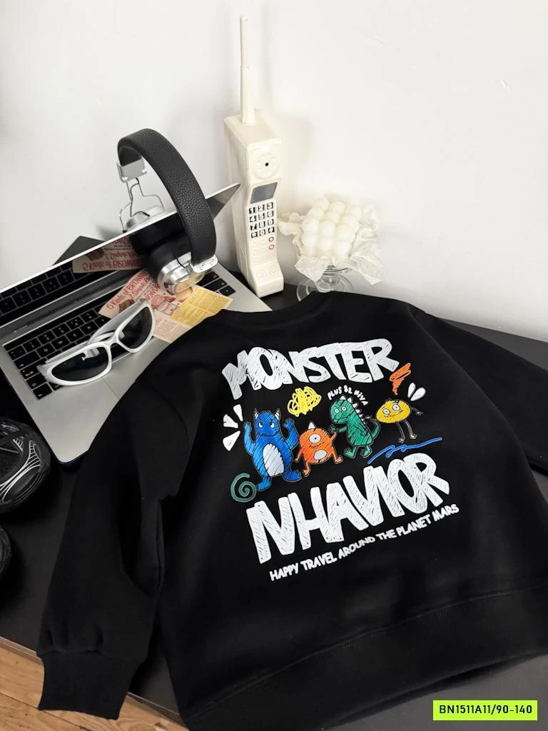 ÁO NỈ IN HÌNH LƯNG