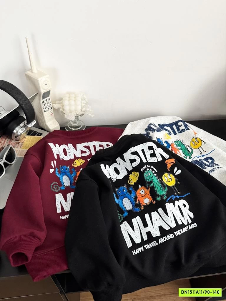 ÁO NỈ IN HÌNH LƯNG